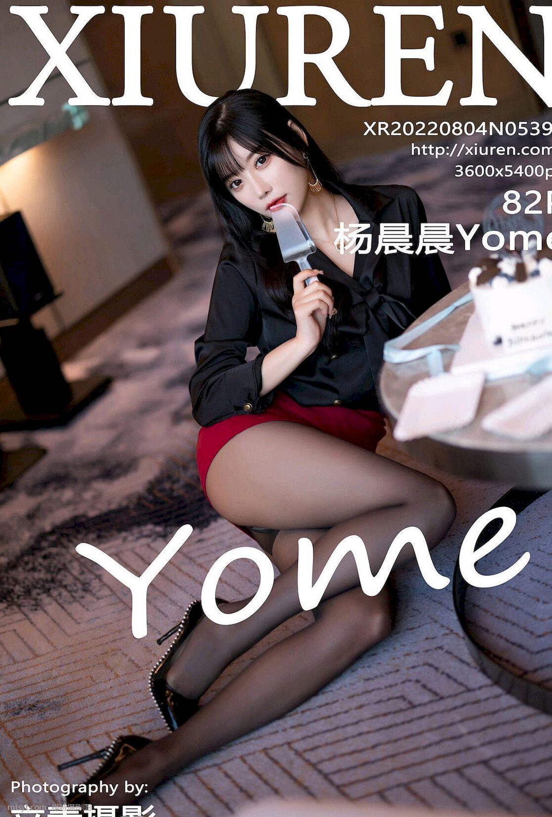 ģ [XIURENӰ] VOL.5390  ͸ںɫ˿  ͸ Yome P.12