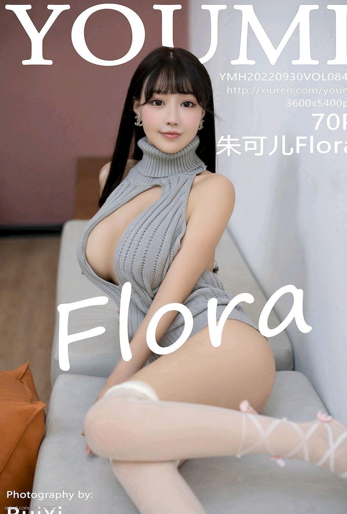 ɫ¶֯  شƨ ع ɫ˿ ģ Flora [YouMi] VOL.849 ɶ ȻӰ P.1 