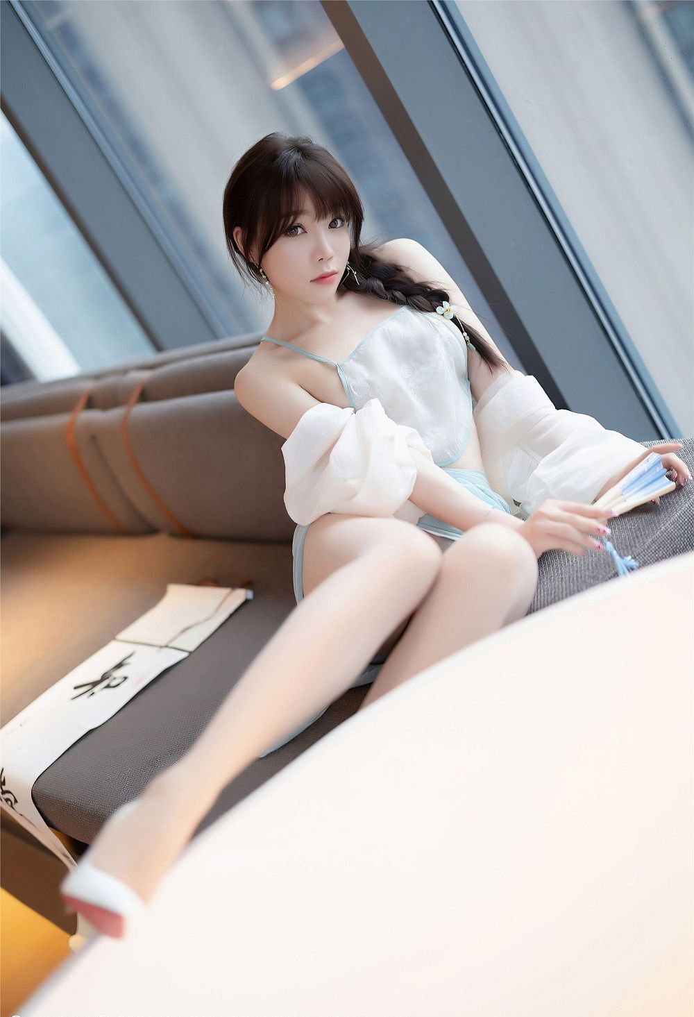 [XIAOYUӰ] Ȼд Ĺװ ģ  VOL.679  ͸˿ ¶ ֥֥Booty P.7